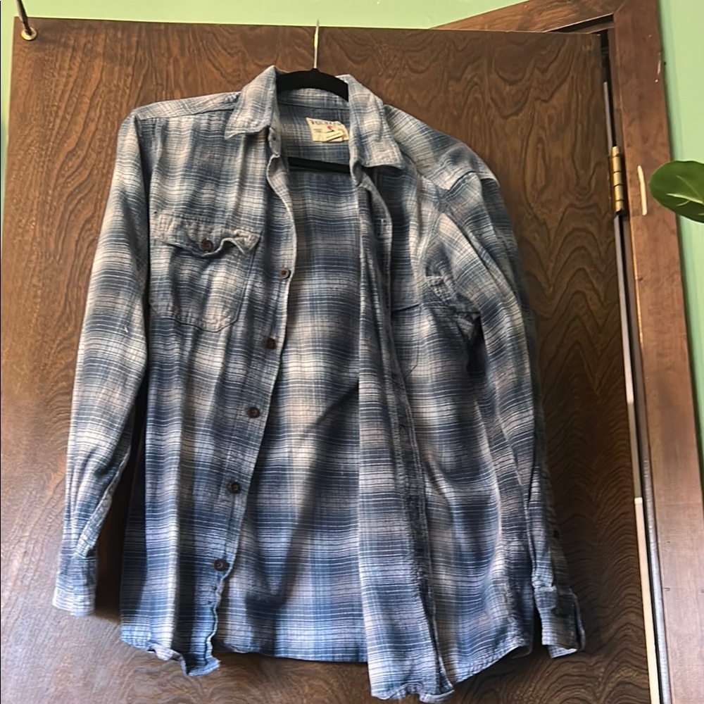 RedHead Blue Plaid Men's Shirt